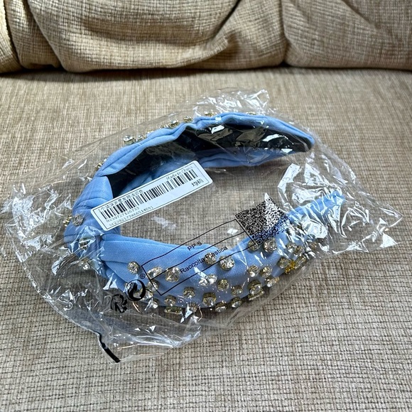 Blue Rhinestone Headband - Picture 9 of 9